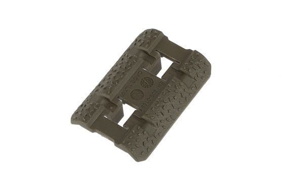 The Magpul Industries M-LOK rail cover set is extremely easy and fast to install